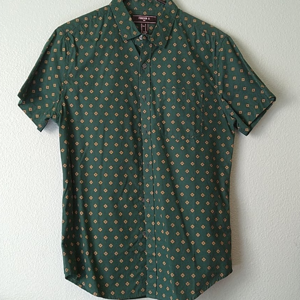 Forever 21 Men's Button Up S
